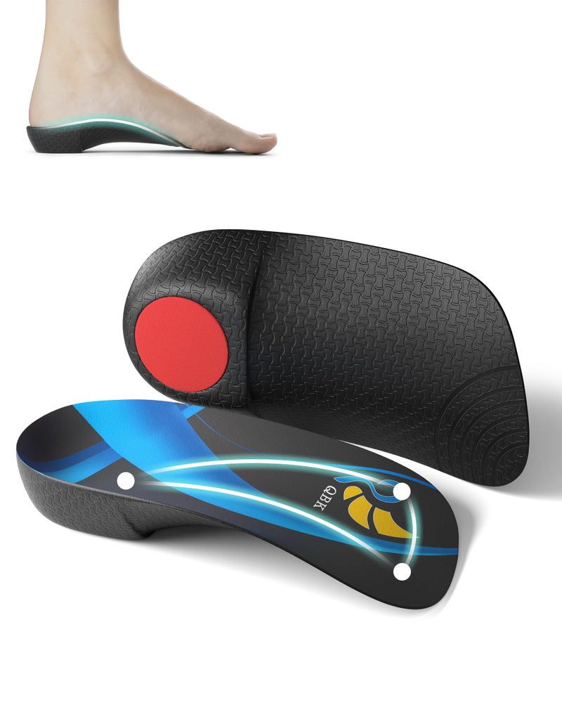 34 Arch Support Insoles for WomenMen QBK Orthotics Shoe Insoles High Arch Supports Shoe Insoles for Plantar Fasciitis Flat Feet OverPronation Relief Heel Spur PainS